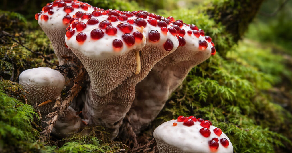 Гіднеллум пека (Hydnellum peckii)