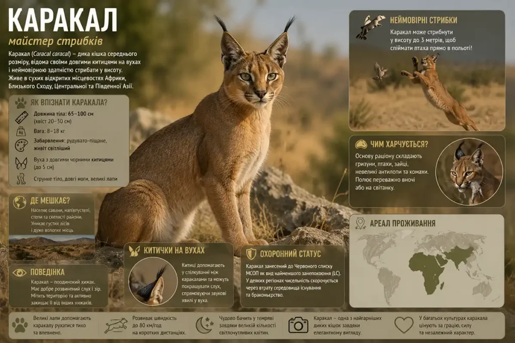 Каракал (Caracal caracal)