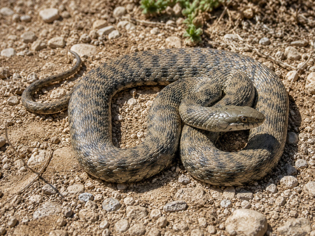 Водяний вуж (Natrix tessellata)