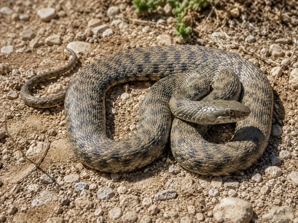Водяний вуж (Natrix tessellata)
